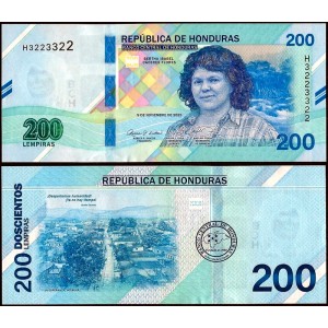 HONDURAS 200 Lempiras 2023...