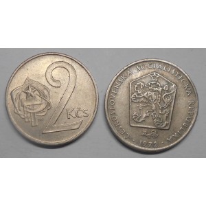 CZECHOSLOVAKIA 2 Koruny 1972
