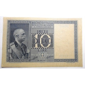 ITALIA 10 Lire 1935 / XIII...