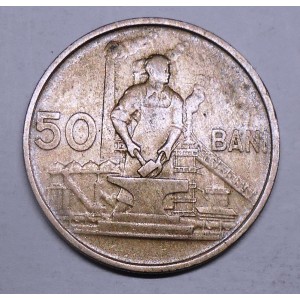 ROMANIA 50 Bani 1955