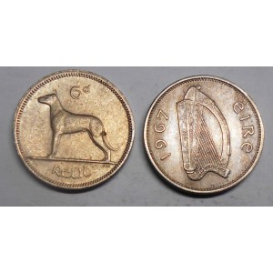 IRELAND 6 Pence 1967