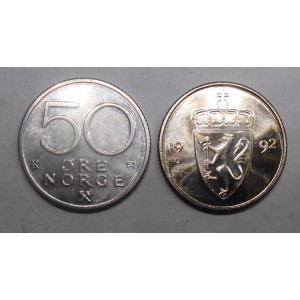 NORWAY 50 Ore 1992