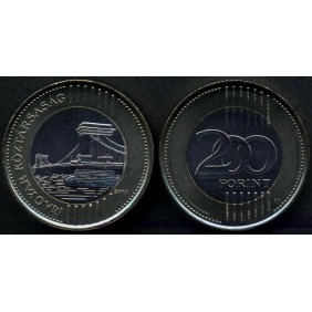 HUNGARY 200 Forint 2011...