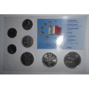 MALTA Set coins 1995/2001