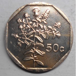 MALTA 50 Cents 2005