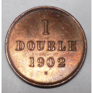 GUERNSEY 1 Double 1902 H