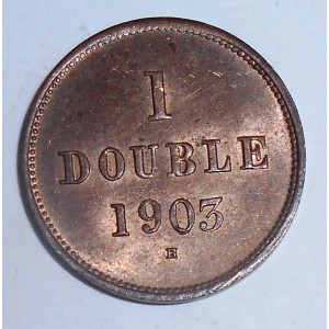 GUERNSEY 1 Double 1903 H