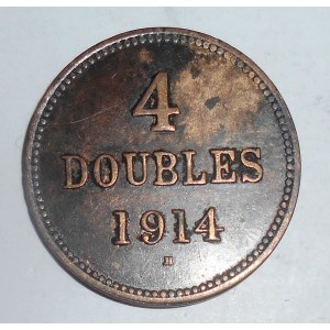 GUERNSEY 4 Doubles 1914
