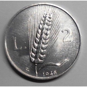 2 Lire 1946 FDC