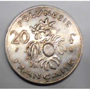 FRENCH POLYNESIA 20 Francs...