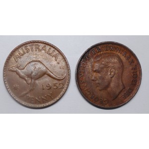 AUSTRALIA 1 Penny 1952 (m)