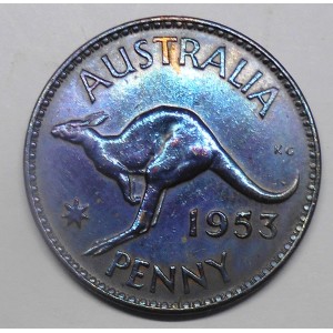 AUSTRALIA 1 Penny 1953 (m)