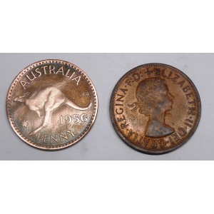 AUSTRALIA 1 Penny 1956 (p)