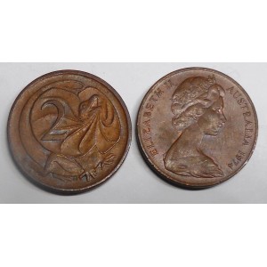 AUSTRALIA 2 Cents 1974