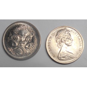 AUSTRALIA 5 Cents 1974