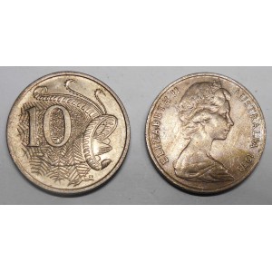 AUSTRALIA 10 Cents 1973