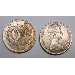 AUSTRALIA 10 Cents 1975