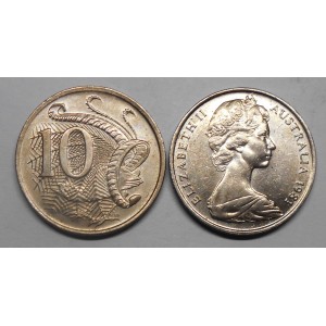 AUSTRALIA 10 Cents 1981