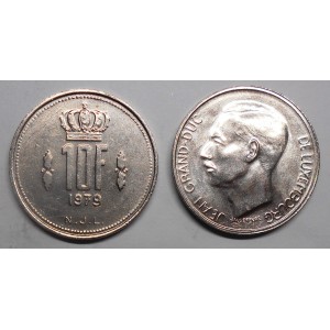 LUXEMBOURG 10 Francs 1979
