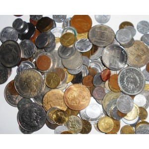 MONETE MONDIALI LOTTO DI 7 KG