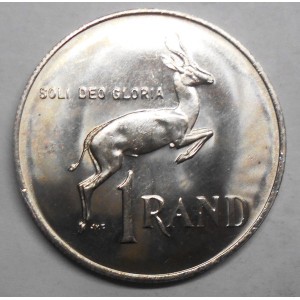 SOUTH AFRICA 1 Rand 1984 PROOF