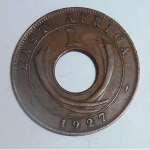 EAST AFRICA 1 Cent 1927