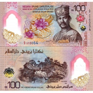BRUNEI 100 Ringgit 2024...