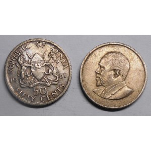 KENYA 50 Cents 1967