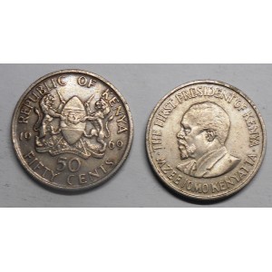 KENYA 50 Cents 1969