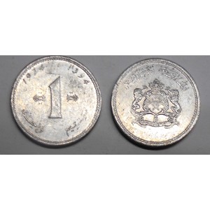 MOROCCO 1 Santim 1974