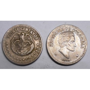 COLOMBIA 20 Centavos 1959