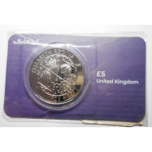 GREAT BRITAIN 5 POUNDS 2022...