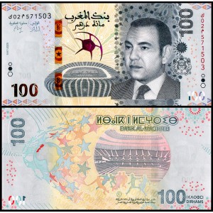 MOROCCO 100 Dirhams 2025...