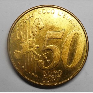 VATICANO 50 Euro Cent Anno...