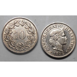 SWITZERLAND 10 Rappen 1932