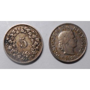 SWITZERLAND 5 Rappen 1920
