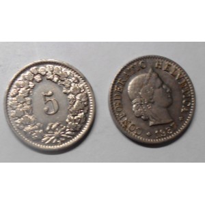 SWITZERLAND 5 Rappen 1937