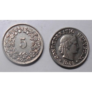 SWITZERLAND 5 Rappen 1939
