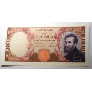 10.000 Lire Michelangelo 1968