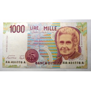 1000 Lire Montessori Serie...
