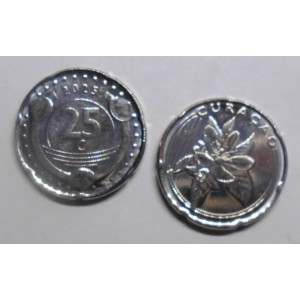CURACAO 25 Cents 2025