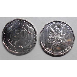 CURACAO 50 Cents 2025