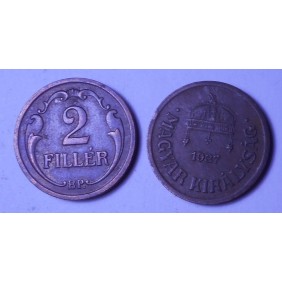 HUNGARY 2 Filler 1937