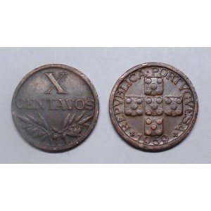 PORTUGAL 10 Centavos 1959