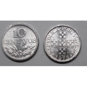 PORTUGAL 10 Centavos 1975