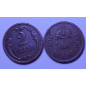 HUNGARY 2 Filler 1935