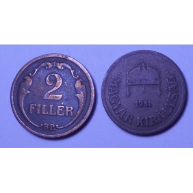 HUNGARY 2 Filler 1931