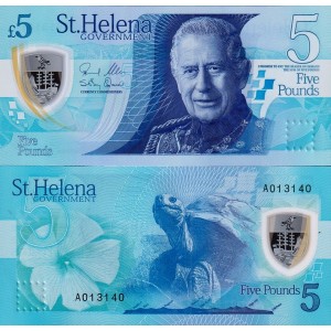 SAINT HELENA 5 Pounds 2026...