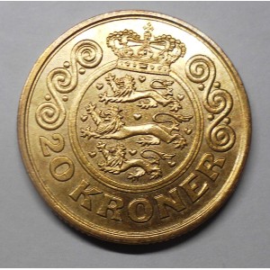 copy of DENMARK 20 Kroner 1991