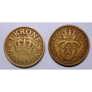DENMARK 1 Krone 1925